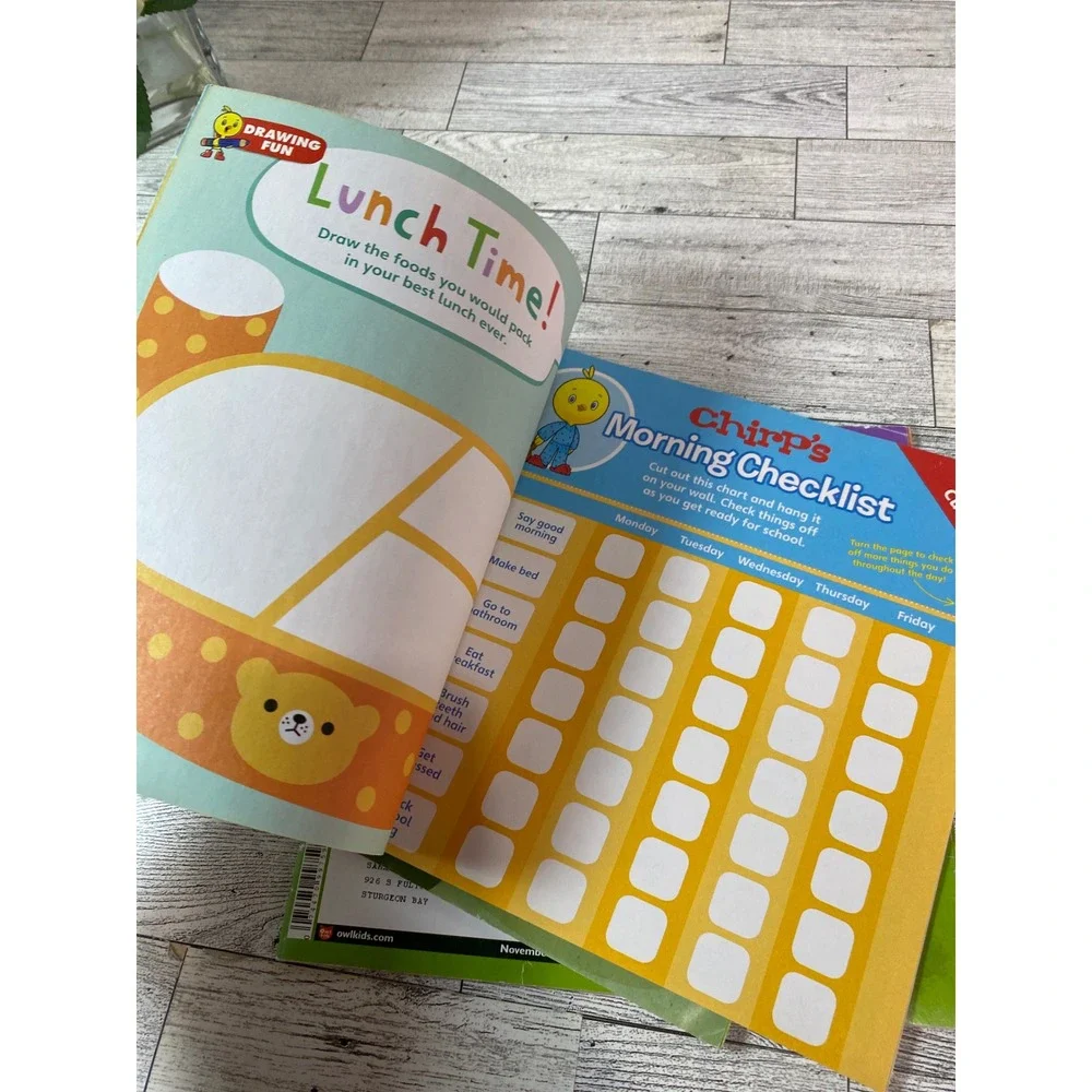 Chirp Magazine 3-Issue Lot Owl Kids Ages 3-6 Preschool Activities‎ 2019